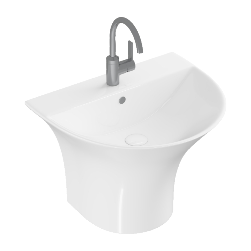 Texas One Piece Wash Basin – Abstract Cera | Sanitaryware From India